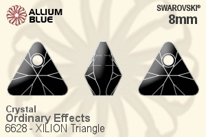 Swarovski XILION Triangle Pendant (6628) 8mm - Crystal Effect 