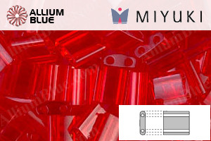 TL140 Tila Transparent Red Miyuki