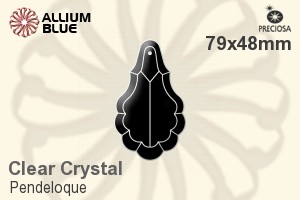 Preciosa Pendeloque (1003) 79x48mm - Clear Crystal
