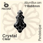 Preciosa Pendeloque (1006) 92x52mm - Clear Crystal