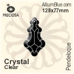 Preciosa Pendeloque (1006) 116x68mm - Clear Crystal