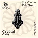 Preciosa Pendeloque (1006) 128x77mm - Metal Coating