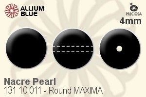 PRECIOSA Round Pearl 1H MXM 4 bronze