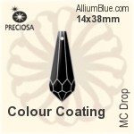 Preciosa MC Drop (1685) 14x38mm - Metal Coating