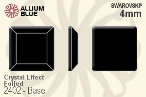 Swarovski Base Flat Back No-Hotfix (2402) 4mm - Crystal Effect With Platinum Foiling - Haga Click en la Imagen para Cerrar
