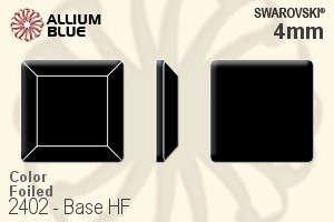 Swarovski Base Flat Back Hotfix (2402) 4mm - Color With Aluminum Foiling - Click Image to Close