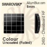 Swarovski Chessboard Flat Back Hotfix (2493) 12mm - Color With Aluminum Foiling