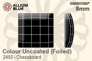 Swarovski Chessboard Flat Back No-Hotfix (2493) 8mm - Color With Platinum Foiling - Haga Click en la Imagen para Cerrar