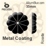 Preciosa Rosette (2528) 40mm - Clear Crystal