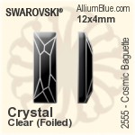 Swarovski Drop Pendant (6000) 11x5.5mm - Crystal Effect