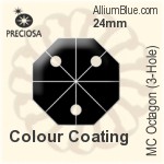 プレシオサ MC Octagon (3-Hole) (2572) 24mm - Colour Coating