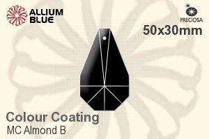 Preciosa MC Almond B (2593) 50x30mm - Colour Coating