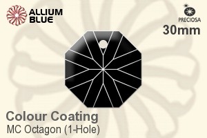 Preciosa MC Octagon (1-Hole) (2636) 30mm - Colour Coating - 关闭视窗 >> 可点击图片