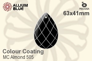Preciosa MC Almond 505 (2661) 63x41mm - Colour Coating - 关闭视窗 >> 可点击图片