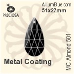 Preciosa MC Almond 501 (2662) 38x19mm - Colour Coating