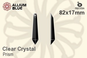 Preciosa Prism (2668) 82x17mm - Clear Crystal - Click Image to Close