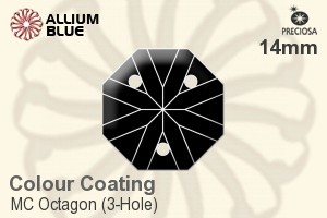 Preciosa MC Octagon (3-Hole) (2669) 14mm - Colour Coating - 关闭视窗 >> 可点击图片