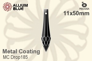 Preciosa MC Drop 185 (2679) 11x50mm - Metal Coating