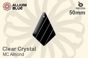 Preciosa MC Almond (2697) 50mm - Clear Crystal