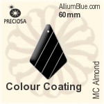 Preciosa MC Almond (2697) 50mm - Metal Coating
