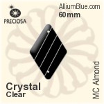 Preciosa MC Almond (2698) 50mm - Clear Crystal