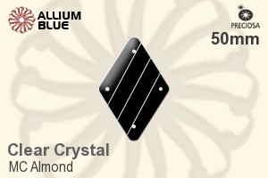 Preciosa MC Almond (2699) 50mm - Clear Crystal - Click Image to Close