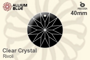 Preciosa Rivoli (2729) 40mm - Clear Crystal - 關閉視窗 >> 可點擊圖片