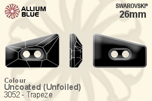 Swarovski Trapeze Button (3052) 26mm - Color Unfoiled