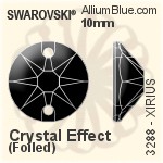 Swarovski XIRIUS Sew-on Stone (3288) 8mm - Crystal Effect Unfoiled