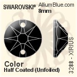 Swarovski XIRIUS Sew-on Stone (3288) 8mm - Color (Half Coated) Unfoiled