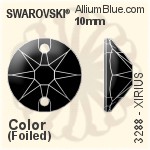 Swarovski XIRIUS Sew-on Stone (3288) 10mm - Color (Half Coated) Unfoiled