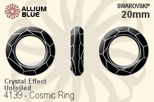 Swarovski Cosmic Ring Fancy Stone (4139) 20mm - Crystal Effect Unfoiled - Haga Click en la Imagen para Cerrar