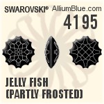 4195 - Jelly Fish (Partly Frosted)