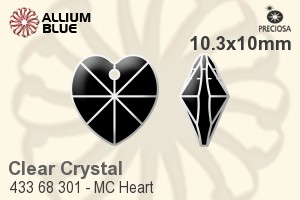 PRECIOSA Heart Pend. MXM 1H 10 crystal