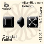 Preciosa MC Chaton MAXIMA (431 11 615) SS3.5 / PP8 - Color With Dura™ Foiling