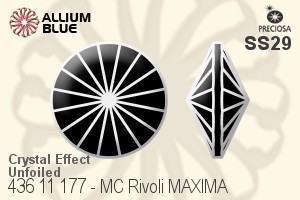 PRECIOSA Rivoli MXM ss29 crystal BBl