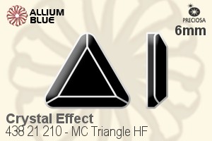Preciosa MC Triangle Flat-Back Hot-Fix Stone (438 21 210) 6mm - Crystal Effect - Haga Click en la Imagen para Cerrar