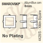 Swarovski Classical Square Settings (4461/S) 12mm - No Plating