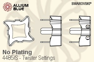 Swarovski Twister Settings (4485/S) 10.5mm - No Plating