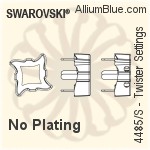 Swarovski Twister Settings (4485/S) 10.5mm - Plated