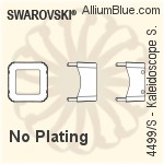Swarovski Kaleidoscope Square Settings (4499/S) 10mm - No Plating