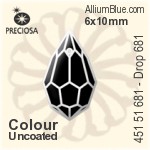 Preciosa MC Drop 681 Pendant (451 51 681) 6x10mm - Color