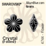 Swarovski Pear-shaped Fancy Stone (4320) 14x10mm - Color With Platinum Foiling