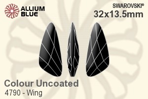 Swarovski Wing Fancy Stone (4790) 32x13.5mm - Colour (Uncoated) Unfoiled - 关闭视窗 >> 可点击图片