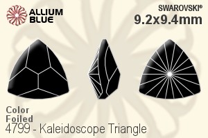 施華洛世奇 Kaleidoscope Triangle 花式石 (4799) 9.2x9.4mm - 顏色 白金水銀底 - 關閉視窗 >> 可點擊圖片
