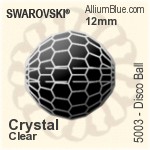 Swarovski Disco Ball Bead (5003) 10mm - Clear Crystal