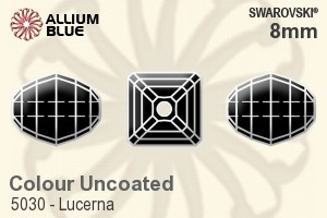 Swarovski Lucerna Bead (5030) 8mm - Colour (Uncoated) - Click Image to Close