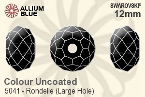 施华洛世奇 Rondelle (Large Hole) 串珠 (5041) 12mm - Colour (Uncoated)