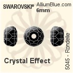 Swarovski Channel (1128) SS29 - Clear Crystal Unfoiled