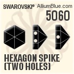 5060 - Hexagon Spike (Two Holes)